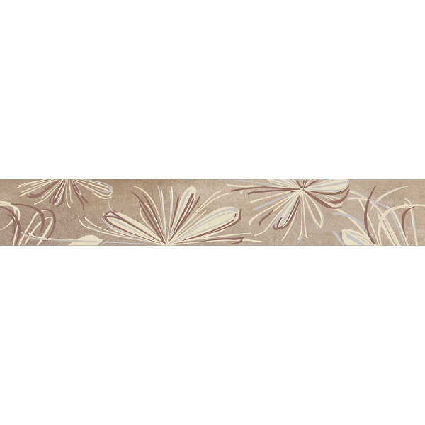 Бордюр SONNET BEIGE FLOWER 505х62 (42 шт) (С). Цена за 1шт