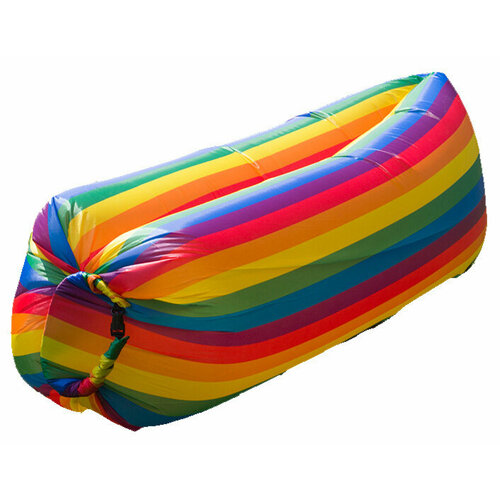 Надувной лежак Cloud Lounger радуга 999₽