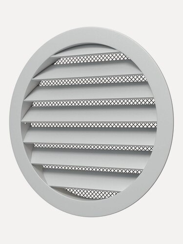 Изображение товара Вентиляционная решётка ERA Street Line 12.5РКМ, серебристый, алюминий, 15 см х 15 см, 1 шт