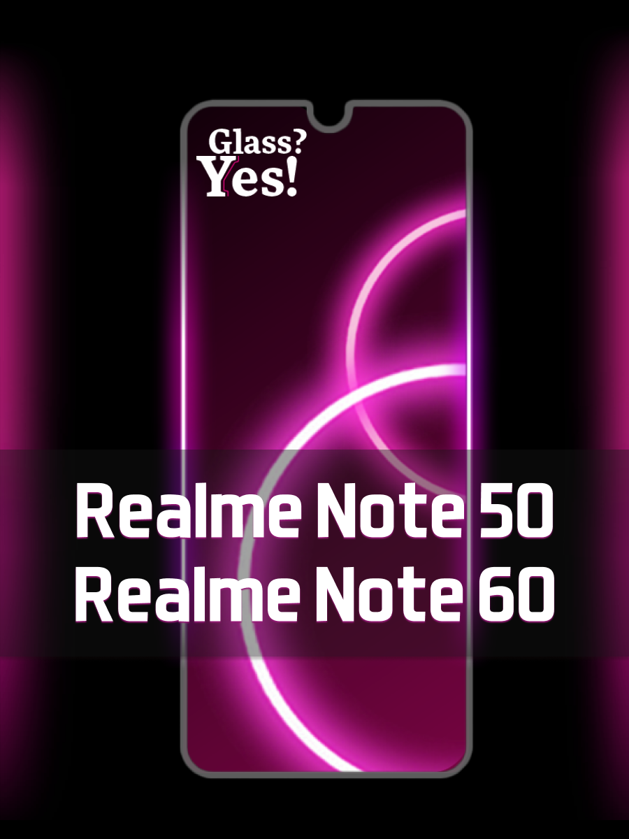Защитное стекло для realme Note 50, Realme Note 60 на Реалме Реалии ноут 50 / Реалии Реалме Рилми ноте ноут 60