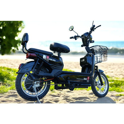 Электровелосипед-электроскутер Sk 8 600 ватт 16 колёса черный 7777 50500₽