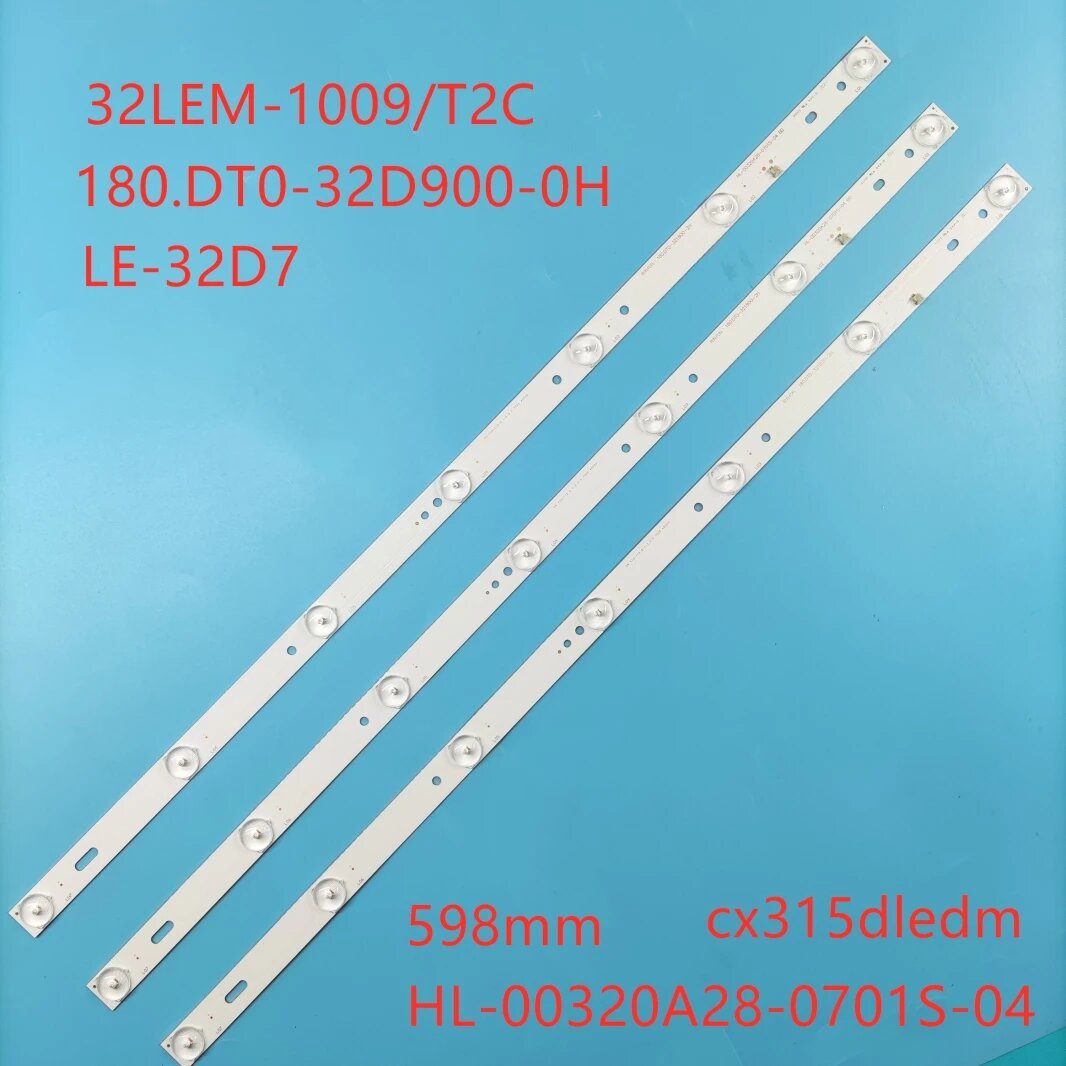 Светодиодные ленты для телевизора JIAMEN, 3 piece For 1TV