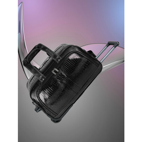 Сумка дорожная TIMSOON, 70 л, 30х33х60 см, ручная кладь, черный