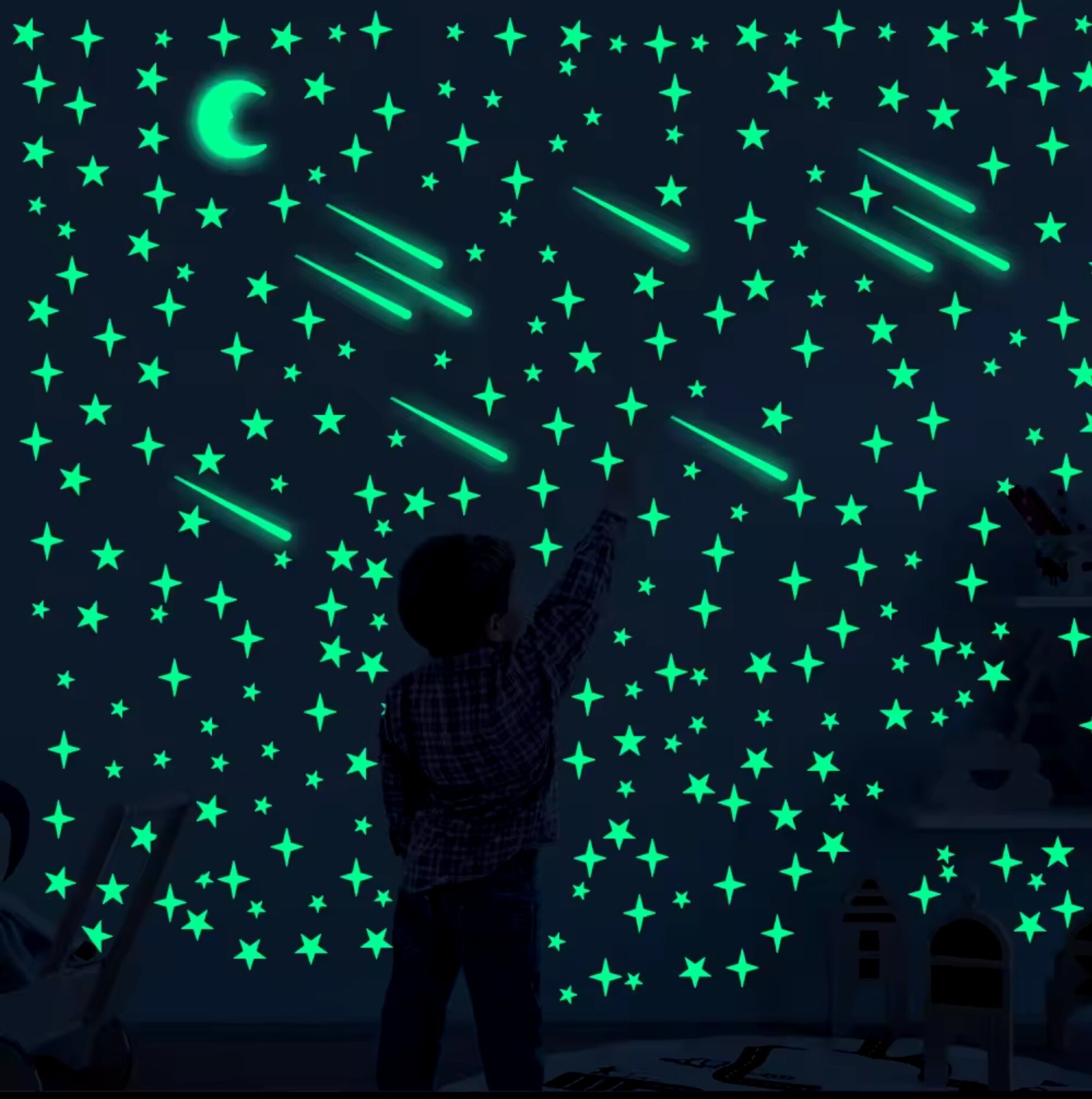 Светящиеся наклейки — фото 1