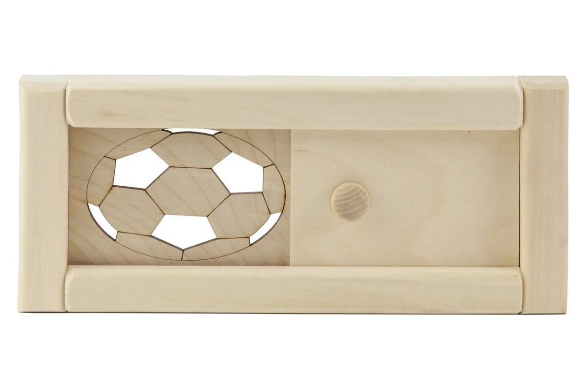 SUNSTEP Решетка вентилляционная малая 25x13см, липа, 12-568 — фото 1