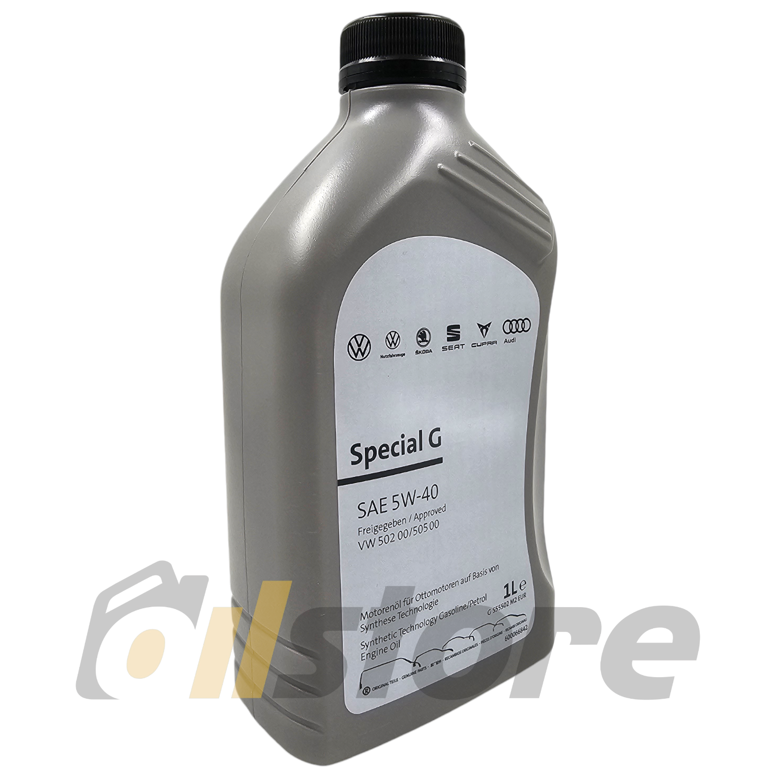 Обзор: Моторное масло VAG Special G 5W-40 VW 502.00/505.00, 1л (Германия), GS55502M2