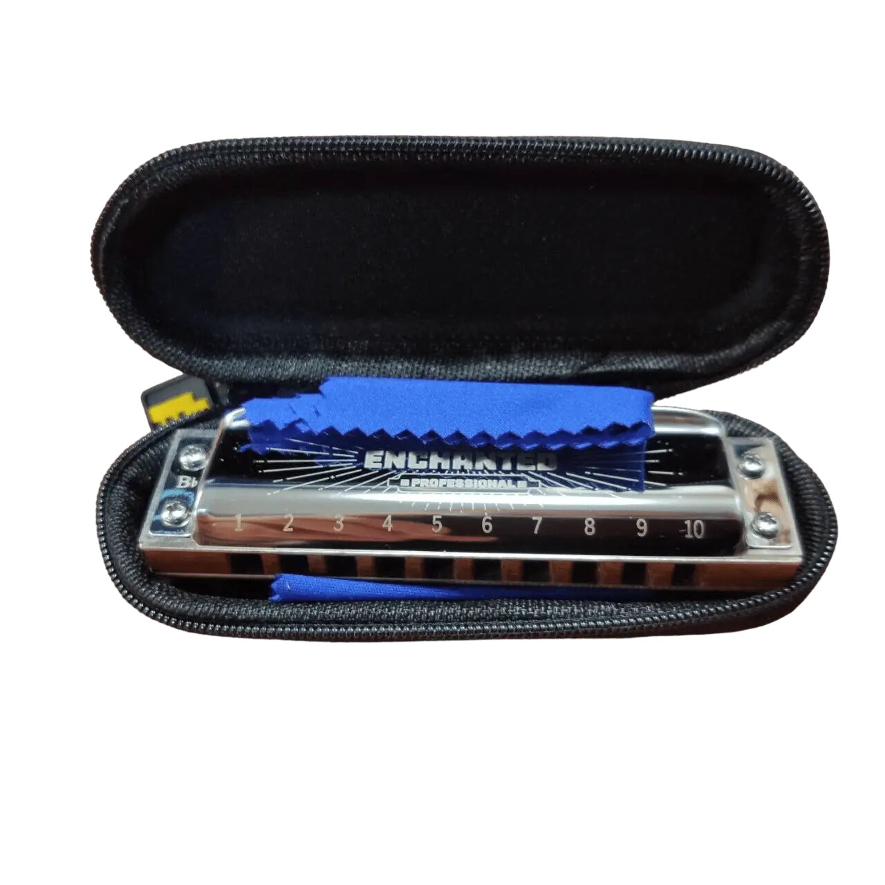 Губная гармошка PRO30 Bb диатоническая, 10 отверстий, духовой музыкальный инструмент, с чехлом