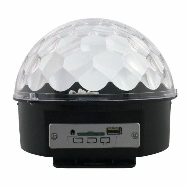 Светильник-проектор светодиодный старт LED Disco RGB/MP3