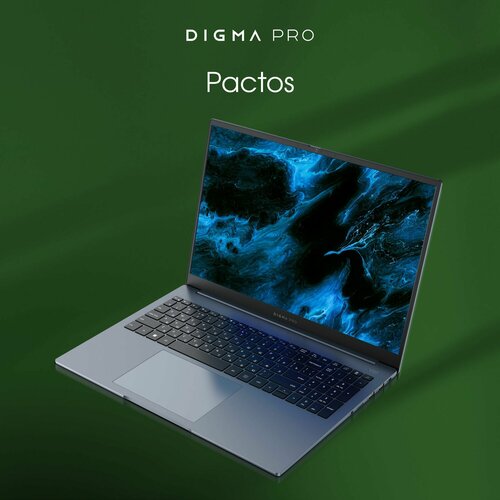 Ноутбук Digma Pro Pactos i7 1255U16GbSSD512Gb16IPSWUXGAW11Prodk grey5500mAh 6788700₽