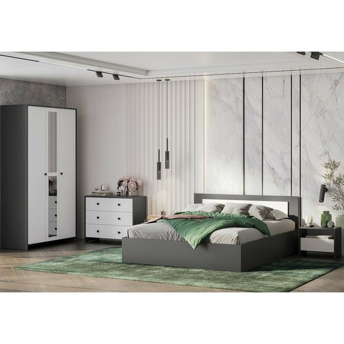 Спальный гарнитур ТК графитбелый 43500₽