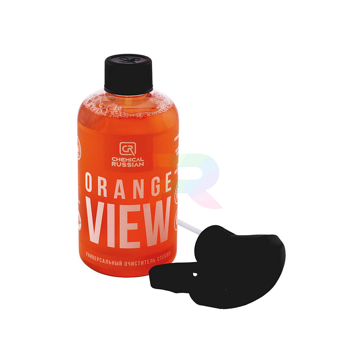 Экспресс очиститель стекол автомобиля Chemical Russian Orange View CR688 апельсин с распылителем 500 мл.