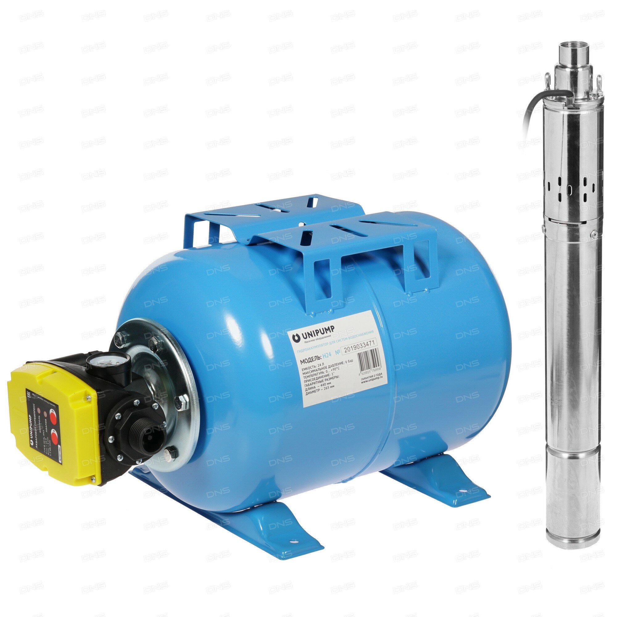 Насосная станция Unipump акваробот ECO VINT 3 - 24