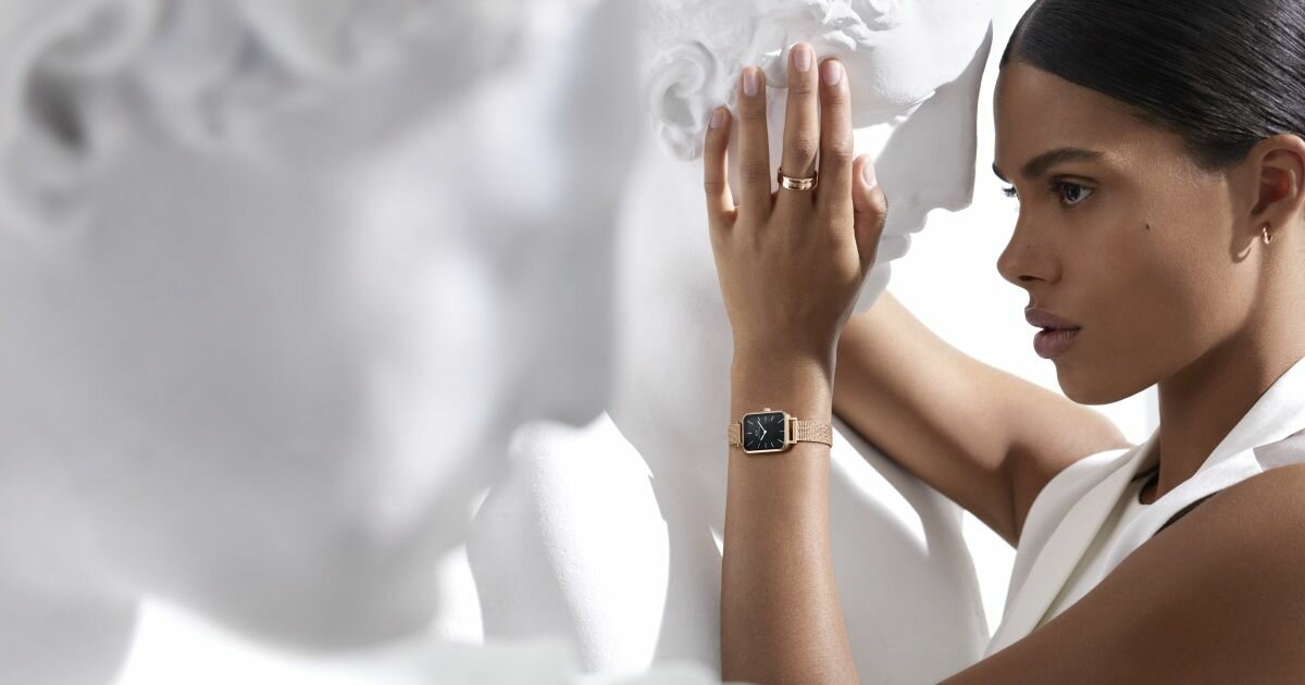 Наручные часы Daniel Wellington, золотой — фото 1