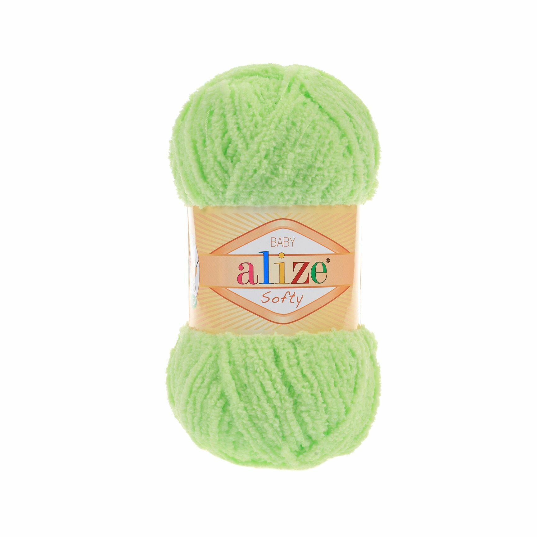 Пряжа для вязания Softy Alize 1 моток (115 м, 50 гр), цвет 41 ментол