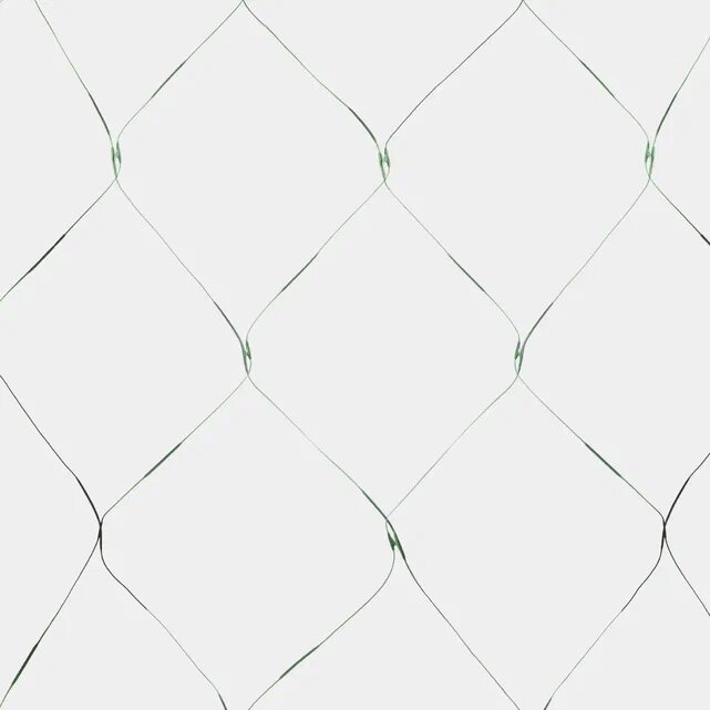 Сетки Садовые Сетка шпалерная 2х25м / Сетка садовая для огурцов, для винограда, для гороха, для малины, опора для поддержки и выращивания вьющихся растений