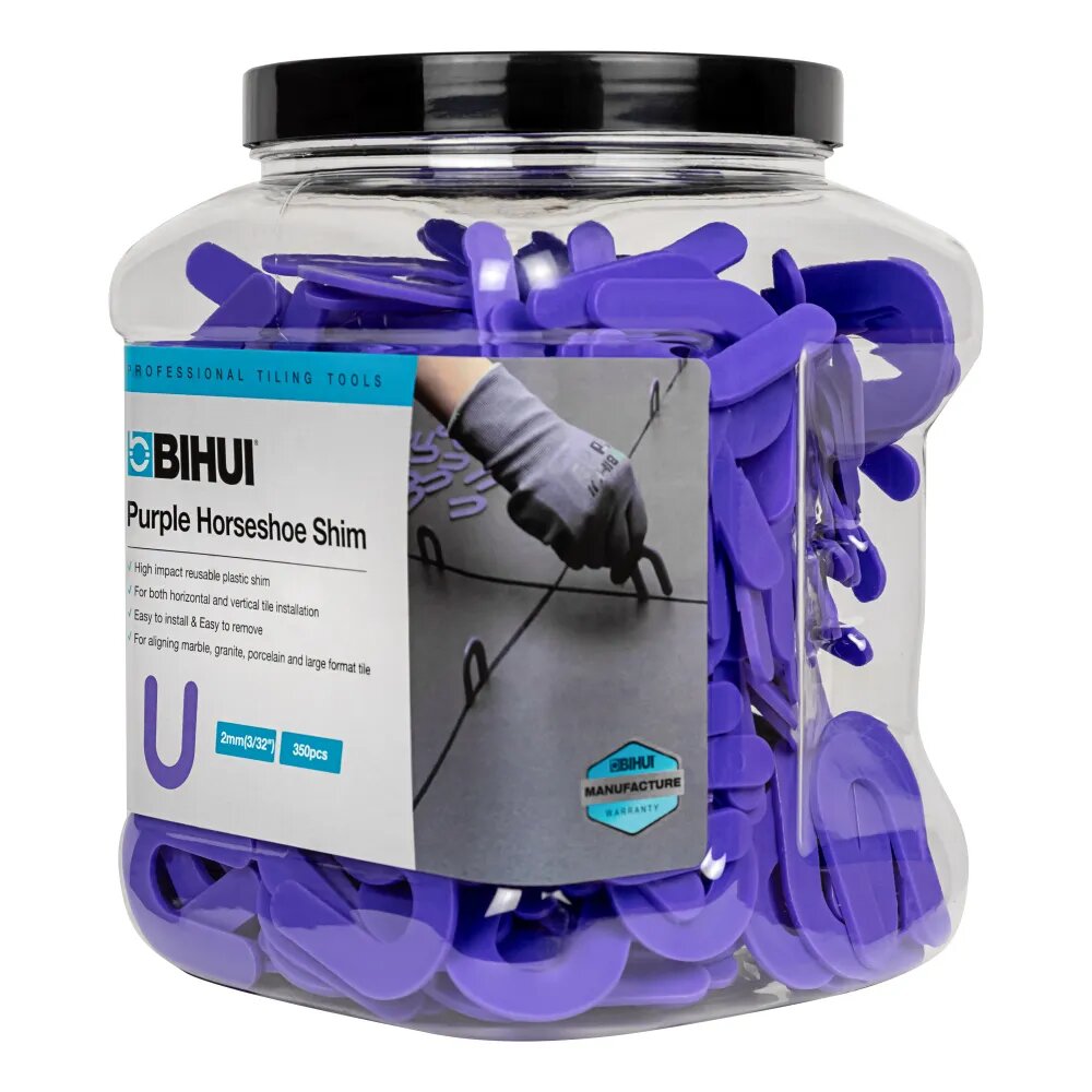 Подковы для регулировки шва BIHUI HSB400, многоразовые, синий цвет