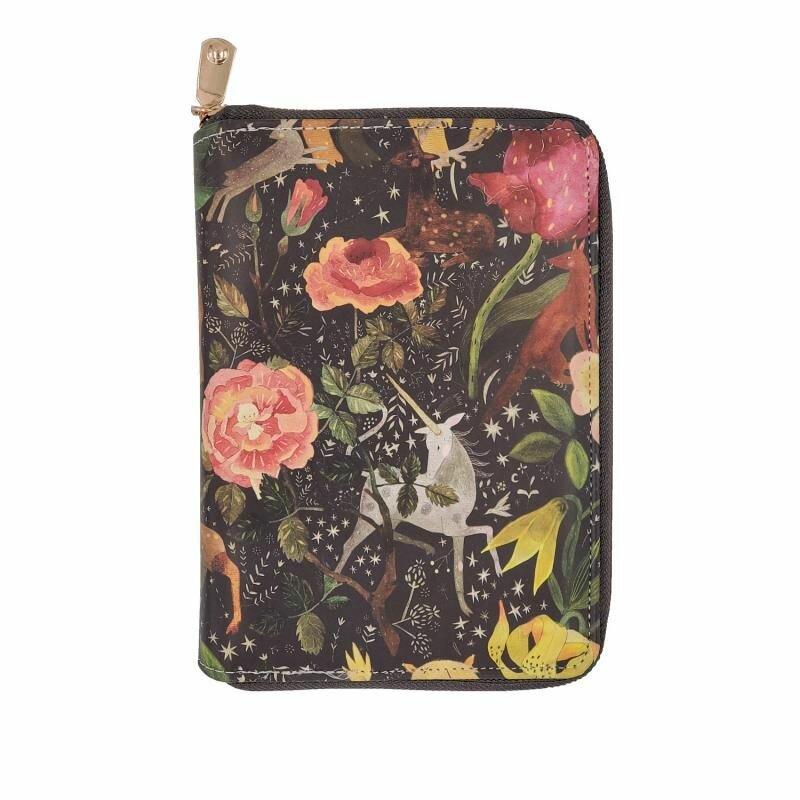 Ежедневник на молнии А5 BrunoVisconti "Сказочный лес" 200 страниц