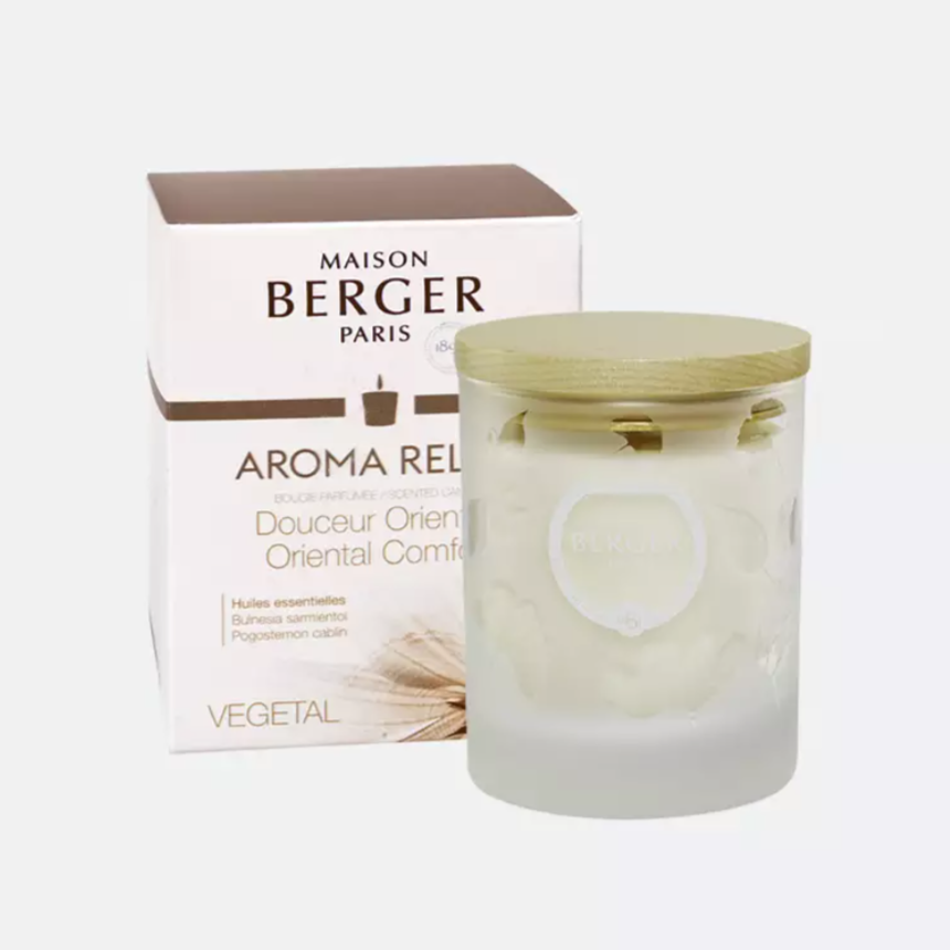 Ароматическая свеча Maison Berger гармония (Aroma Relax) 180 г