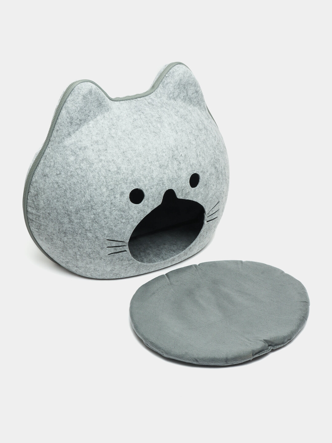 Дом для кошек, Серый металлик — фото 1