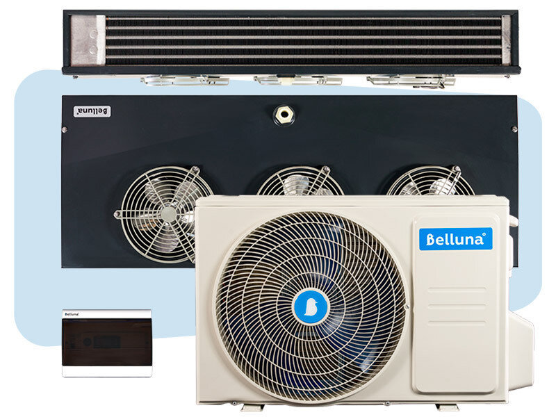 Сплит-система кондиционер среднетемпературный БлэкСлим Инвертор Belluna U205i BlackSlim