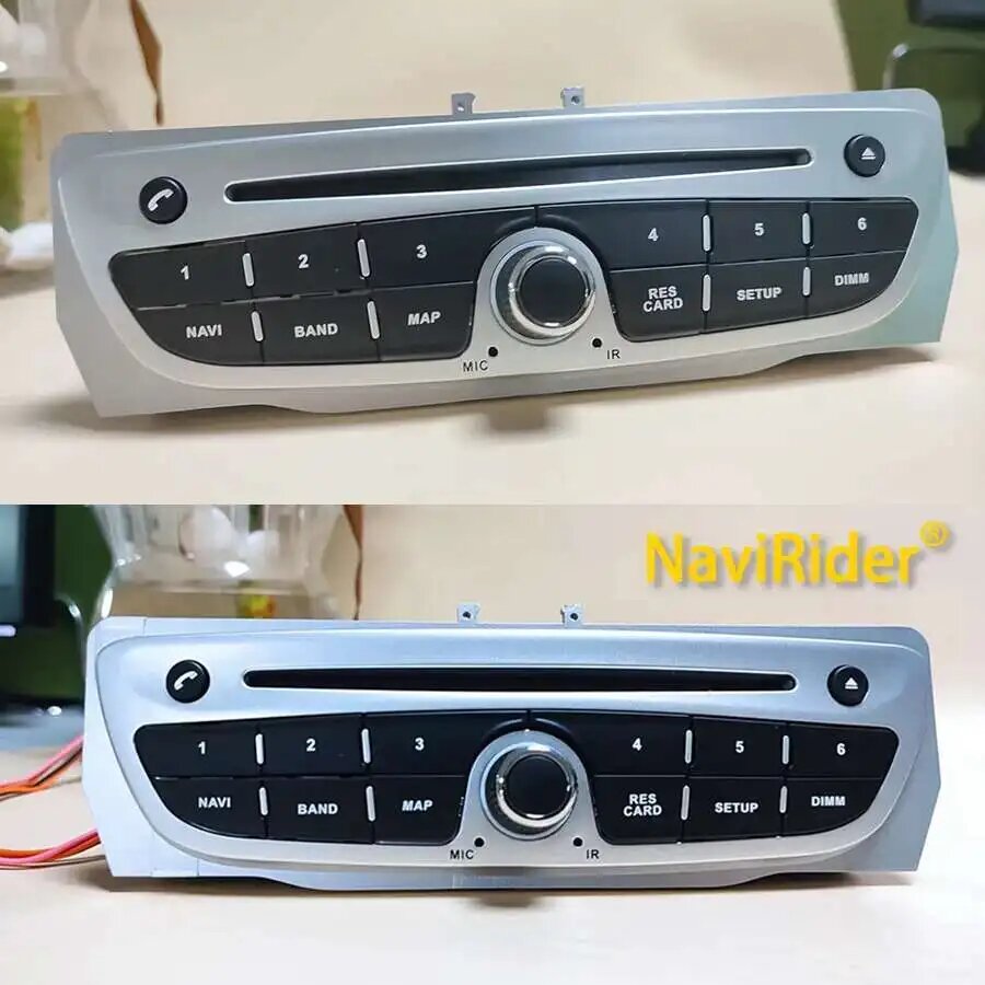 Панель управления OEM для управления экраном Android для RENAULT Megane 3 2008-2014 для RENAULT Fluence 2013-2016, автомобильный видеоплеер, Silver