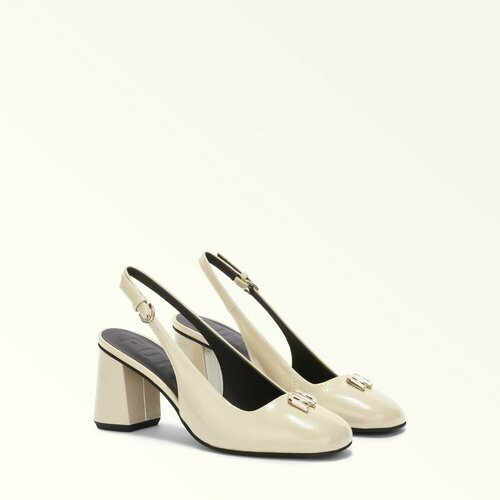 фото Туфли furla furla ballet slingback t.70, размер 3700, бежевый