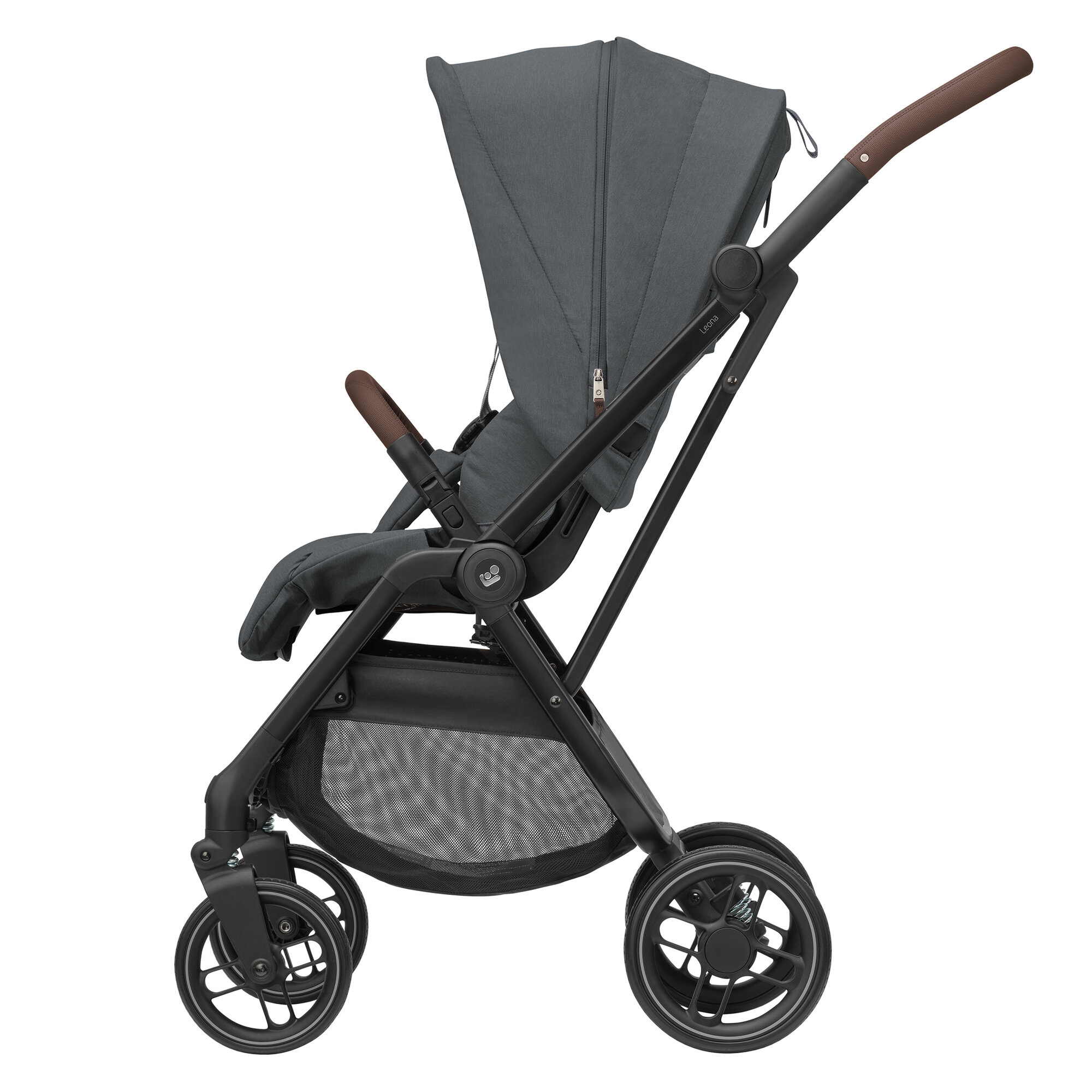 Обзор: Прогулочная коляска Maxi-Cosi Leona 2, цвет Twillic Graphite (Графитовый), артикул производителя 1204204110