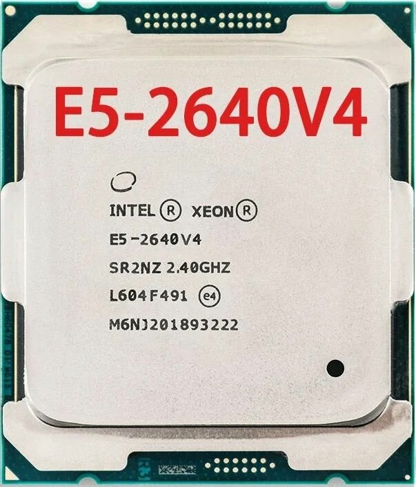 Процессор Xeon E5-2660 v4 сокет 2011-3 14 ядер 28 потоков 2,0ГГц 105 Вт — фото 1