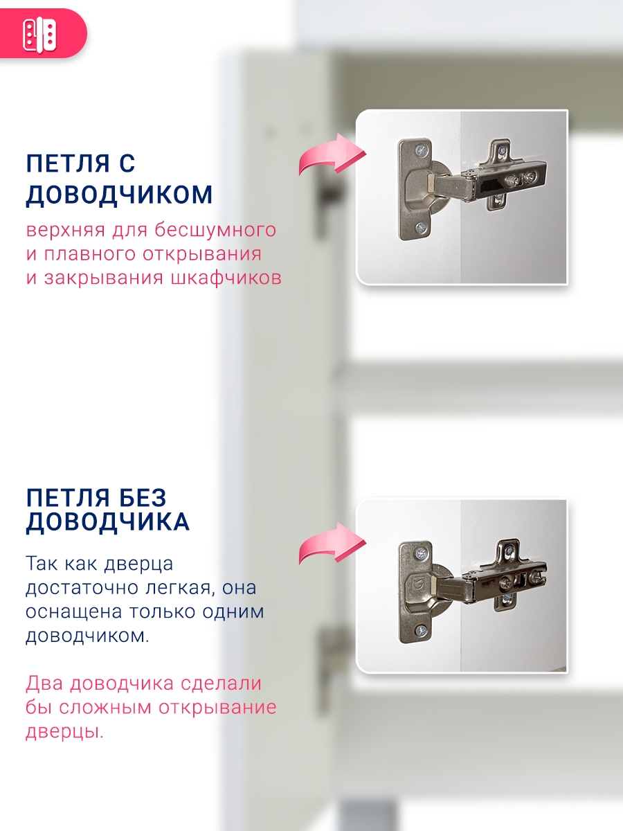 Тумба под раковину 9912.495 ВЕГА 50 см Doratiz - фото №10