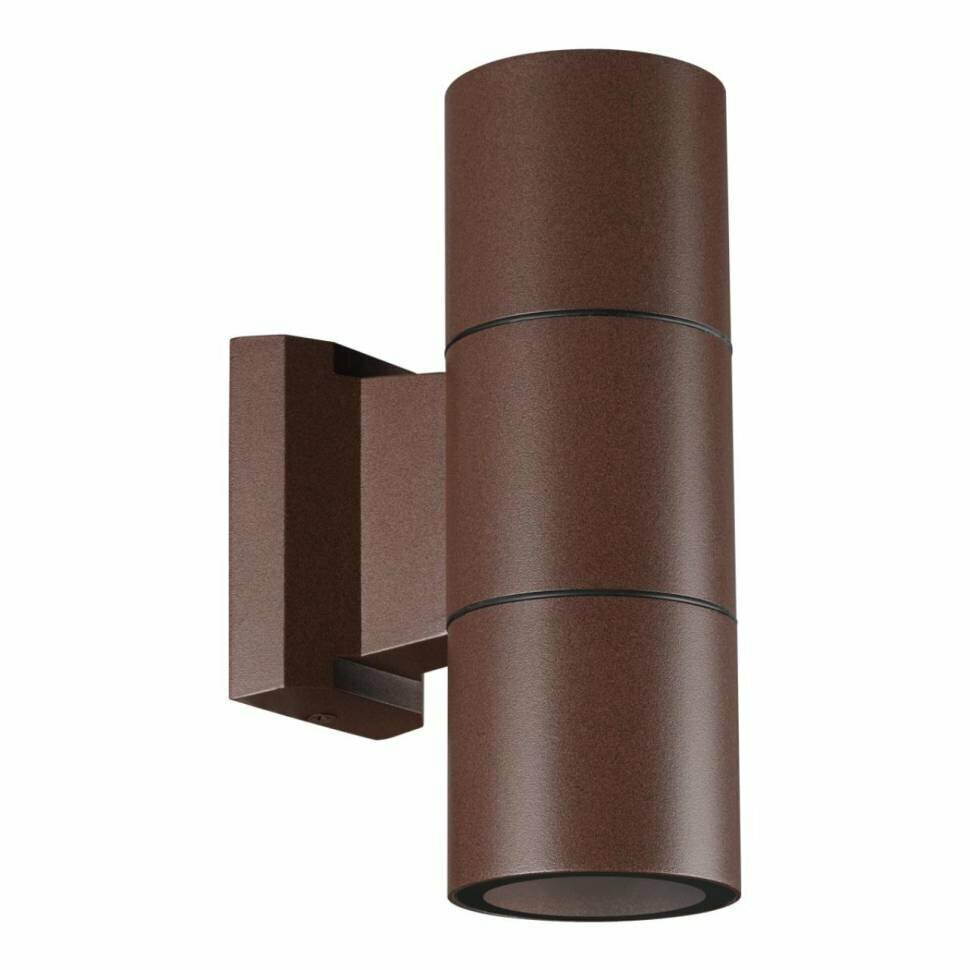 Novotech 370989 STREET NT25 000 коричневый Светильник ландшафтный IP65 GU10 2*50W 100-240V LANDSCAPE