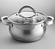 Кастрюля WEBBER BE-143/2, 1,9 л, для индукционных плит, нержавеющ...