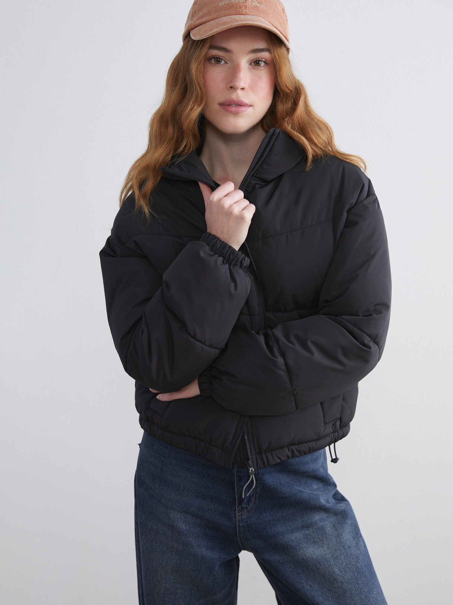 Пуховик LC Waikiki размер S черный