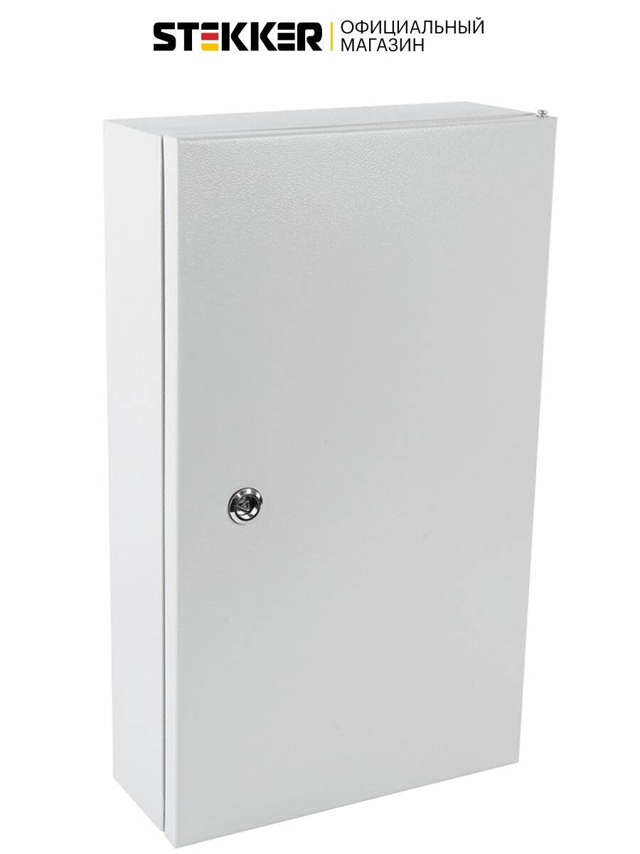 Шкаф навесной распределительный IP54 54 модуля сталь Stekker EBX60-1/54-54 ArcaMetal 50542