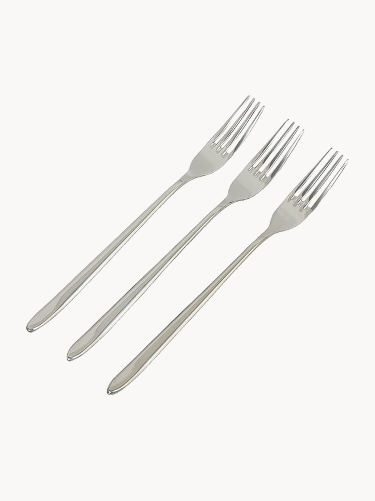 Набор вилок столовых Apollo 6 предметов, узкие, зеркальная полировка