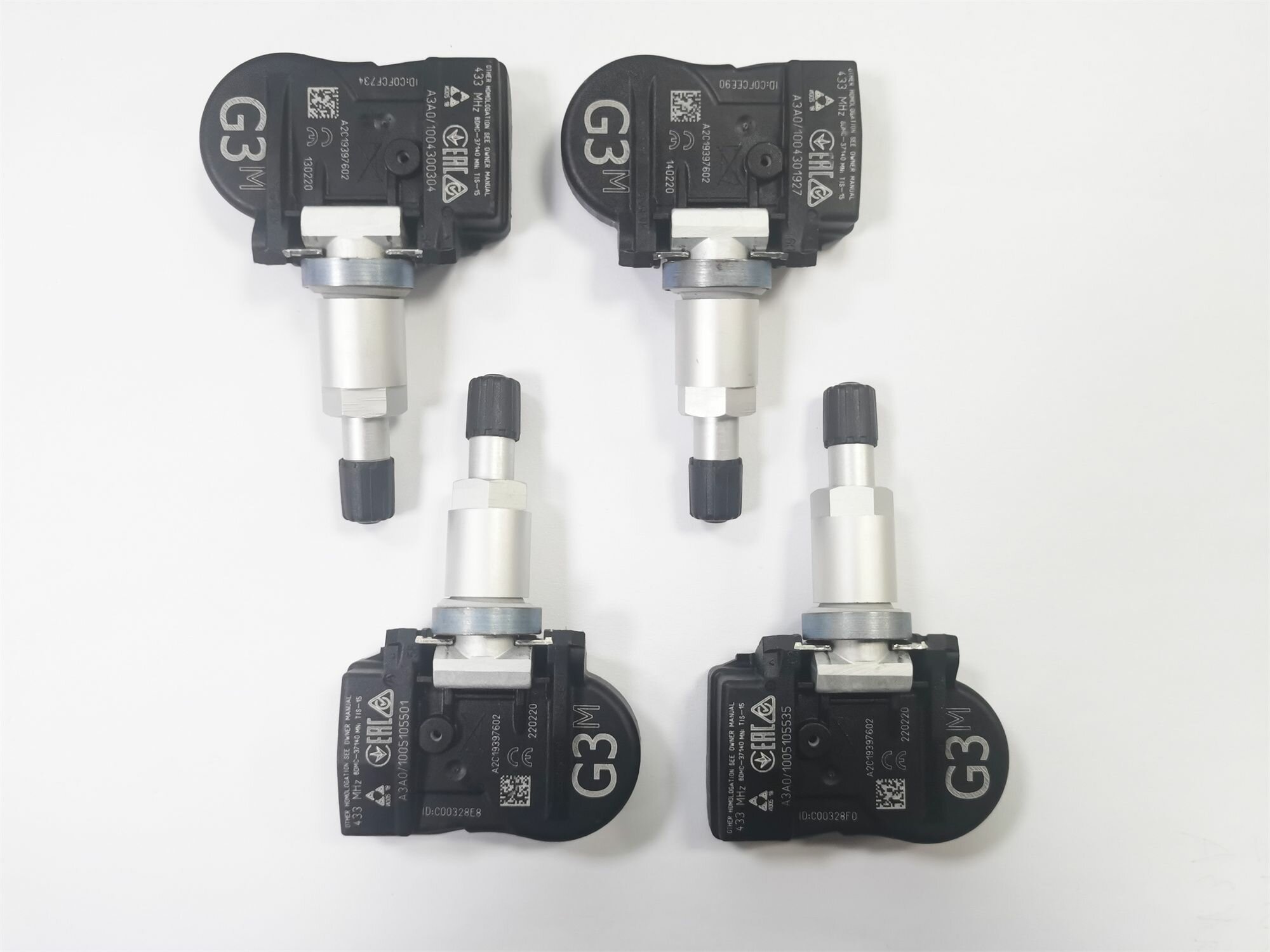 4 шт датчик давления в шинах A2C19397602 BDMC37140 BBP337140 BHB637140 для Mazda CX-30 2019-2022 Mazda6 433MHz