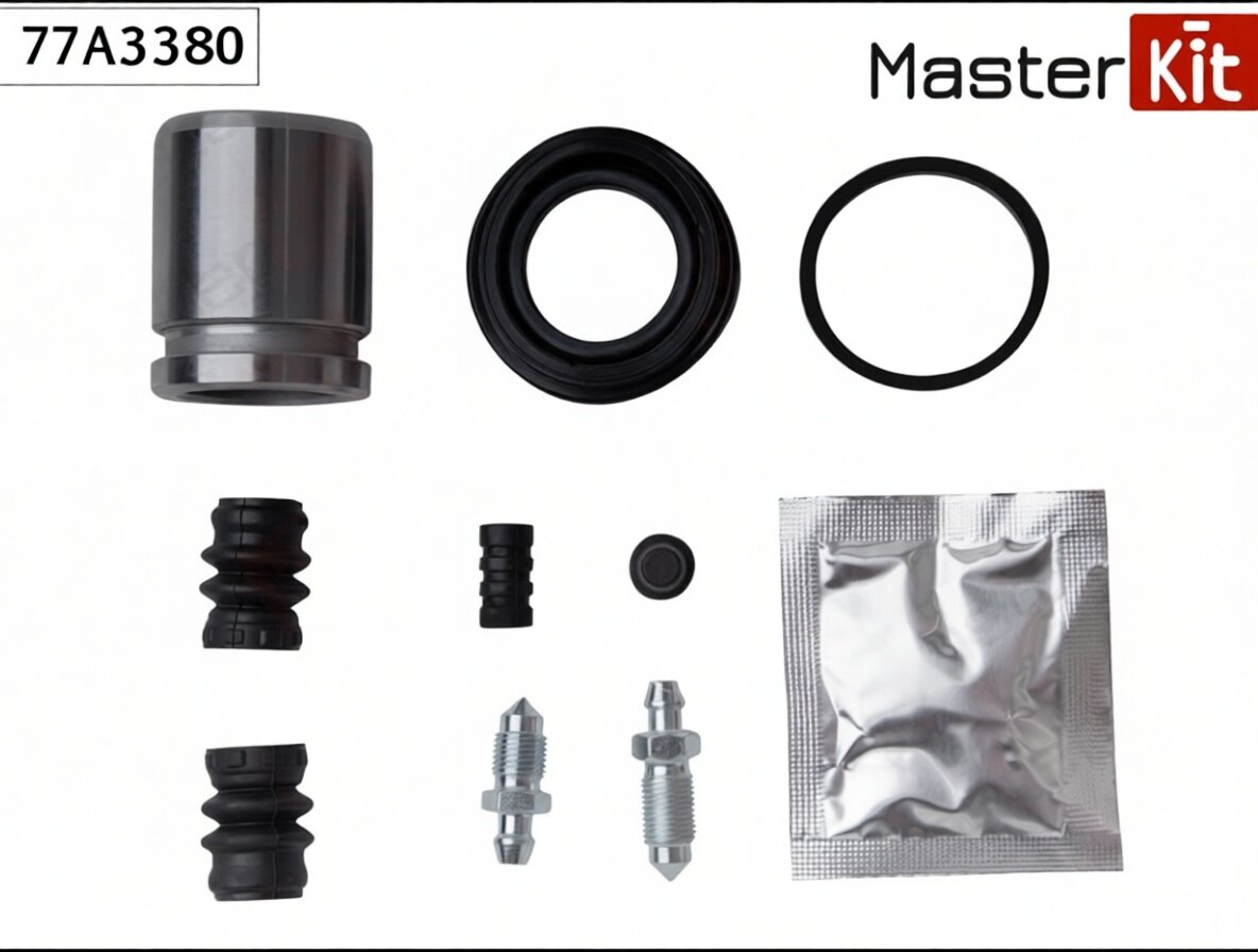 Ремкомплект тормозного суппорта+поршень SUBARU LEGACY V 09-09-, OUTBACK 09-03- 77A3380 MasterKit арт