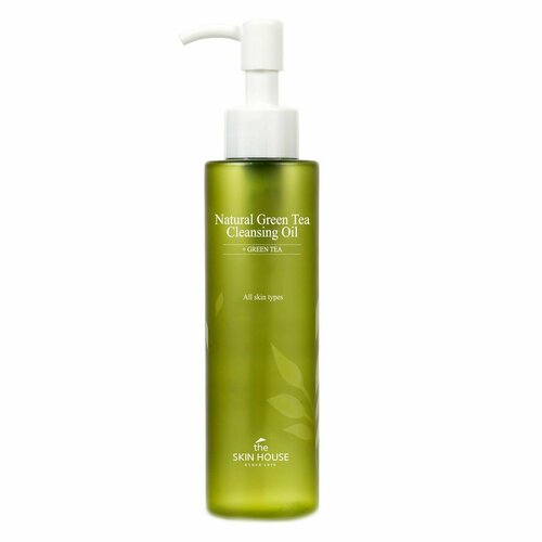 THE SKIN HOUSE Гидрофильное масло с зеленым чаем Natural Greentea Cleansing Oil гидрофильное масло для лица с экстрактом зеленого чая natural green tea cleansing oil 150мл