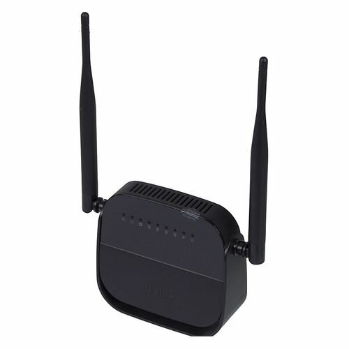 Wi-Fi роутер D-Link DSL-2750U/R1A, ADSL2+, черный