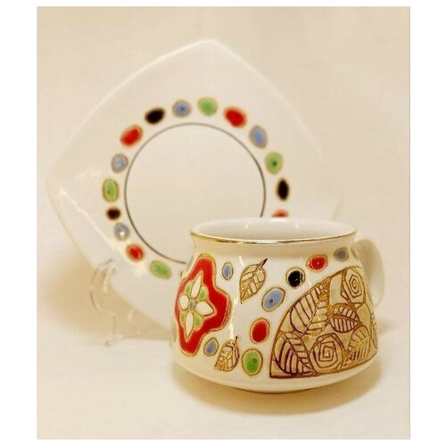 Суповая кружка Византия соли/золото, 300мл