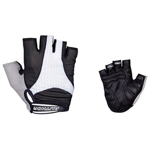 фото Перчатки 8-7130591 men elite gel черно-белые размер размер xl гель/лайкра/синт.кожа с петельками author