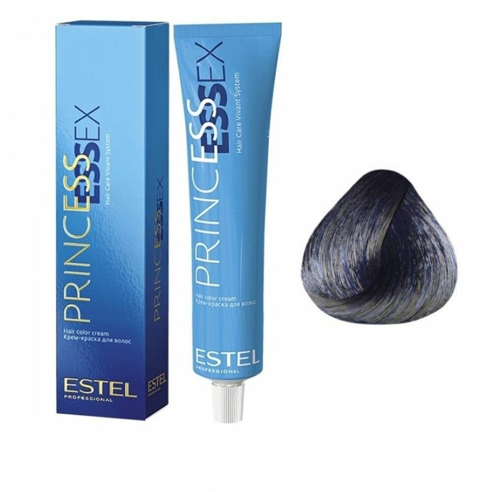 ESTEL PROFESSIONAL Краска-крем для волос Princess Essex Корректор 0/11 Синий
