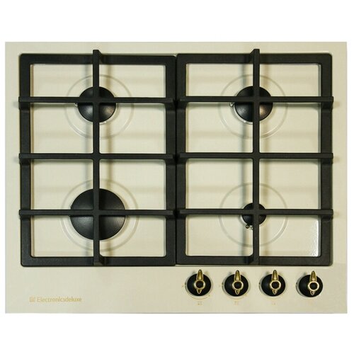 Газовая варочная поверхность Electronicsdeluxe TG4 750231F -022 бежевый 1453000₽