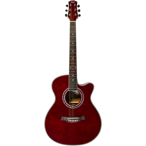 Вестерн-гитара Flight F-230C WR красное вино sunburst гитара акустическая flight f 230c wr