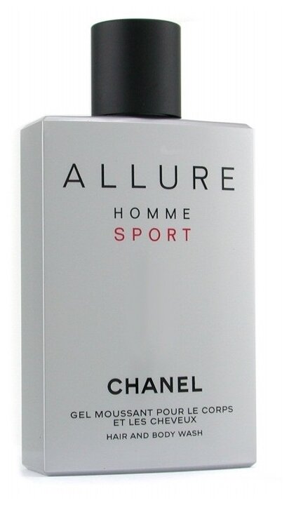 Гель-шампунь для душа Chanel Allure homme sport, 200 мл