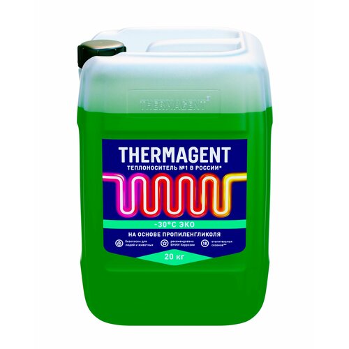 Теплоноситель пропиленгликоль Thermagent ЭКО -30 20 л 20 кг