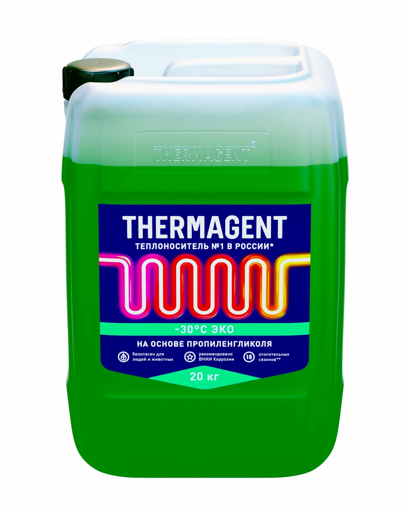 Теплоноситель пропиленгликоль Thermagent ЭКО -30 20 л 20 кг