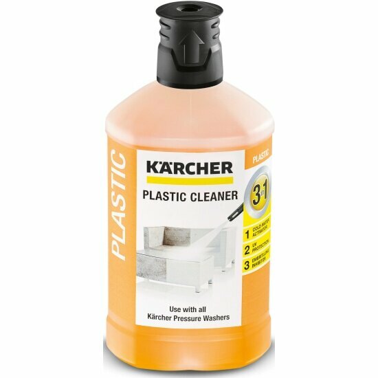 Средство для чистки пластмасс Karcher RM 613, «3 в 1», 1л (6.295-758.0)