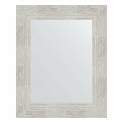 Зеркало настенное EVOFORM в багетной раме серебряный дождь, 43х53 см, для гостиной, прихожей, кабинета, спальни и ванной комнаты, BY 3016