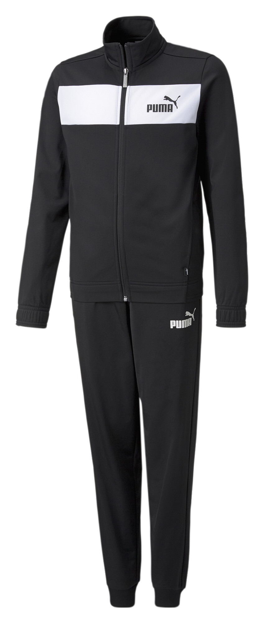Костюм спортивный PUMA Poly Suit CL B, размер 104-110, черный