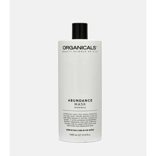 несмываемый крем для волос organicals moringa silk 100 мл ORGANICALS Маска для волос MORINGA MASK (1000 мл)